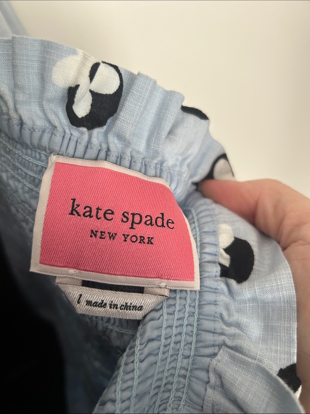 kate spade Light Blue Floral Midi Dress - Picture 5 of 7